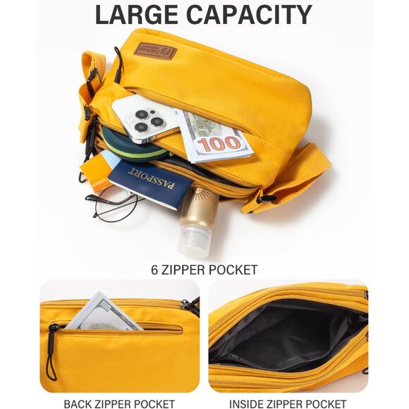 Stylish Lightweight Crossbody Purse with Adjustable Strap - Perfect for Travel - Picture 3 of 6